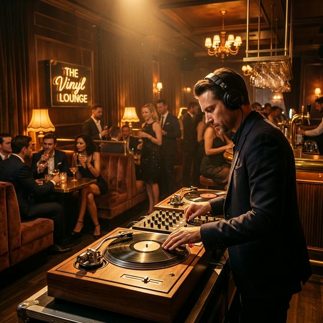 DJ Steef Line Sono aux platines